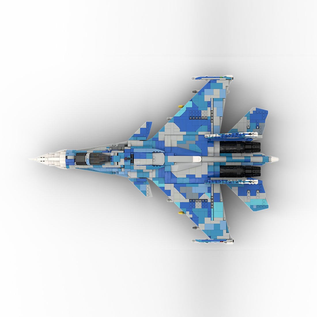 MOC - 190117 1/35 Scale Sukhoi | SU - 33 Flanker D Building Blocks - LesDiy - building blocks