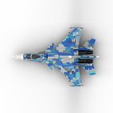MOC - 190117 1/35 Scale Sukhoi | SU - 33 Flanker D Building Blocks - LesDiy - building blocks