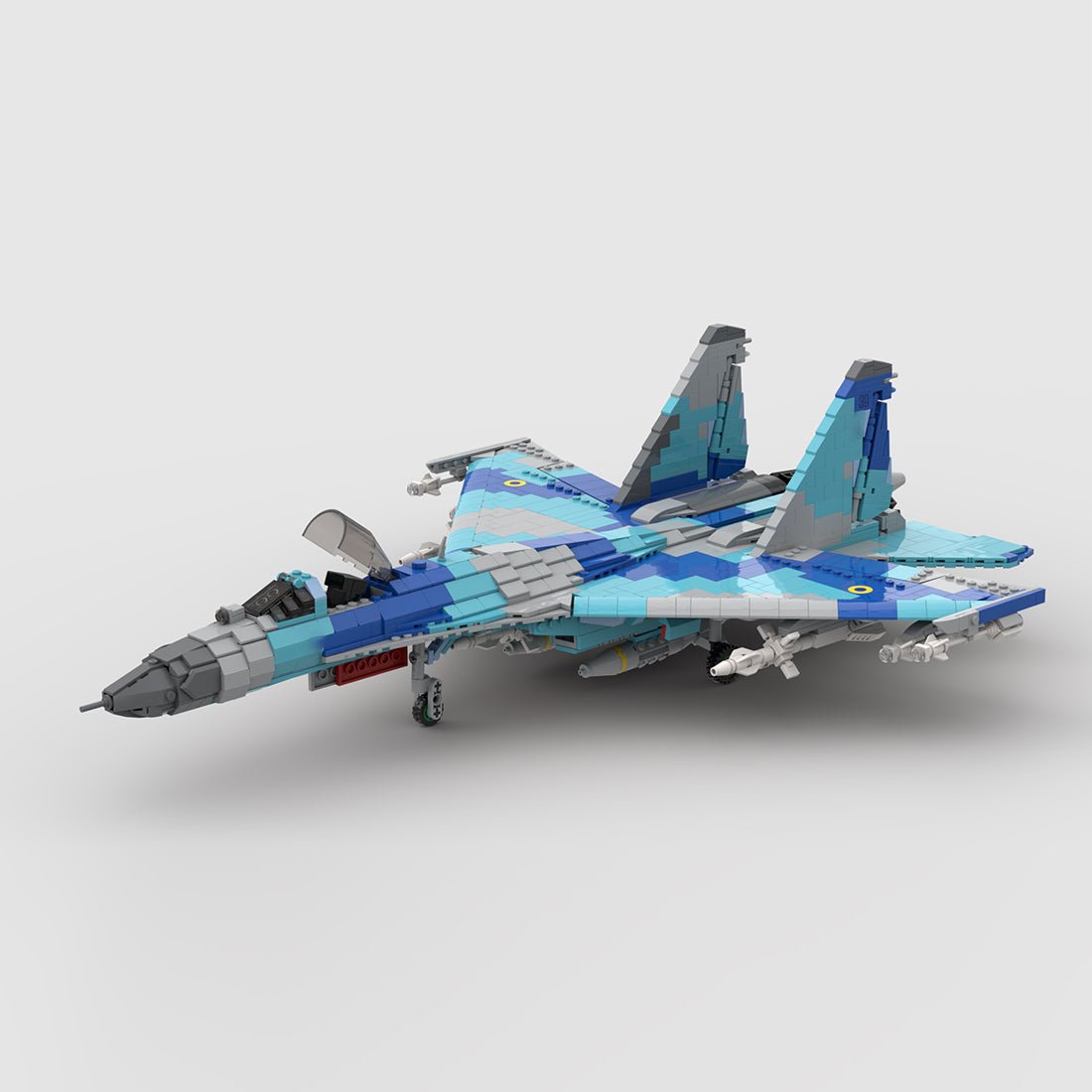 MOC-190642 Ukrainian Su-27 | LesDiy