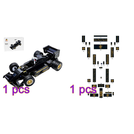 MOC - 190723 Lotus 97T - Ayrton Senna Tribute Building Blocks - LesDiy - 