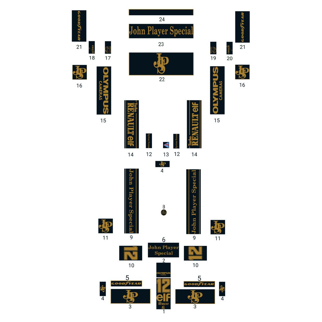 MOC - 190723 Lotus 97T - Ayrton Senna Tribute Building Blocks - LesDiy - 