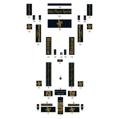 MOC - 190723 Lotus 97T - Ayrton Senna Tribute Building Blocks - LesDiy - 