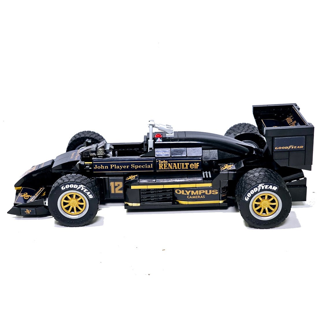 MOC - 190723 Lotus 97T - Ayrton Senna Tribute Building Blocks - LesDiy - 