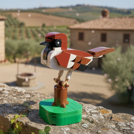 MOC-190893 Italian Sparrow Building Blocks-LesDiy-MOC-