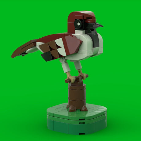 MOC-190893 Italian Sparrow Building Blocks-LesDiy-MOC-