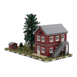 MOC - 191067 Sawmill Series: Company Office 6 - LesDiy - Locomotive