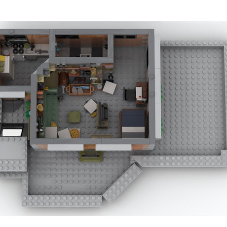MOC - 191132 Bro Thor's Penthouse V2 - LesDiy - 