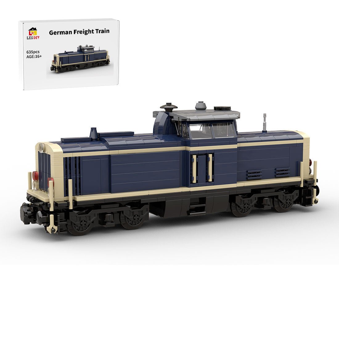 MOC-191639 V100 German Cargo Locomotive 