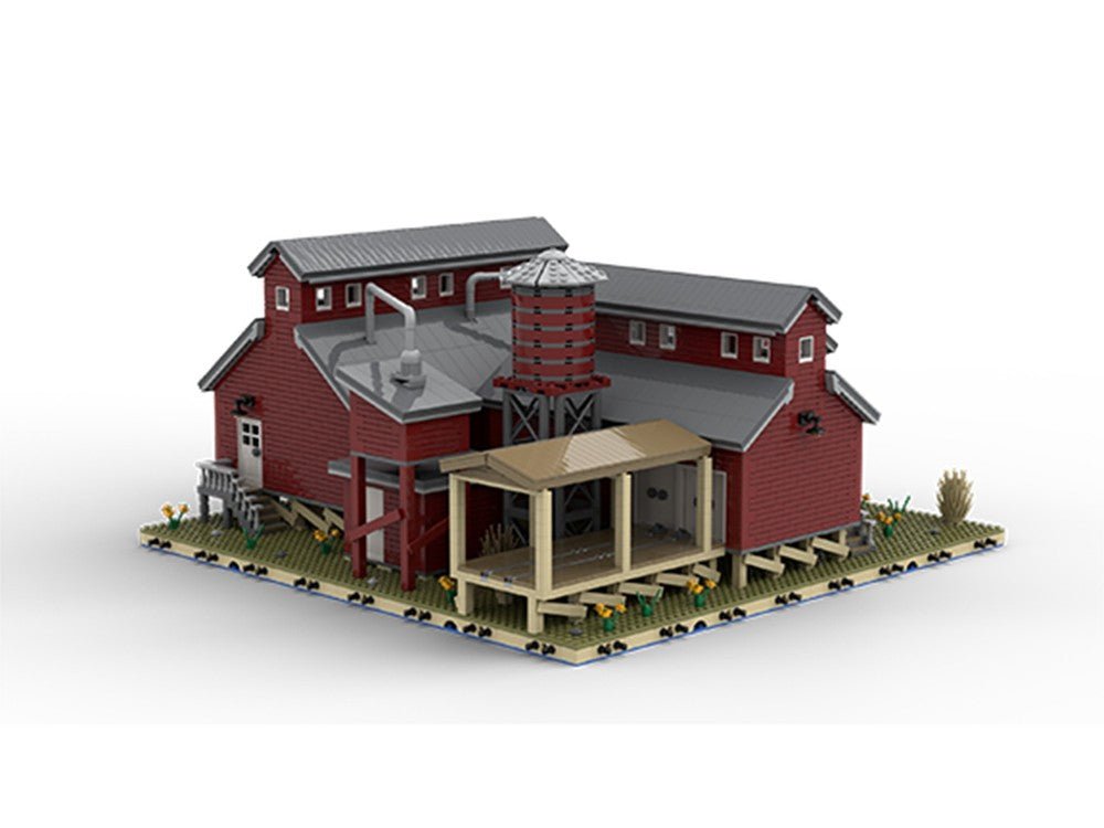 MOC - 192345 Sawmill Series: Planing Shed 7 - LesDiy - Locomotive