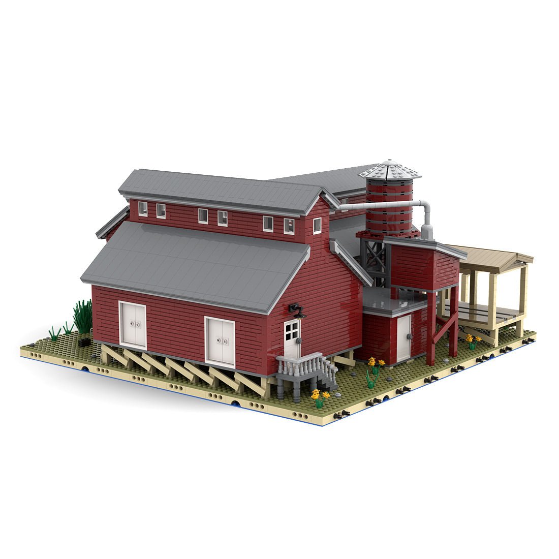 MOC - 192345 Sawmill Series: Planing Shed 7 - LesDiy - Locomotive