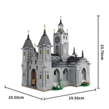 MOC - 192638 Medieval Church Building Blocks - LesDiy - Building Blocks