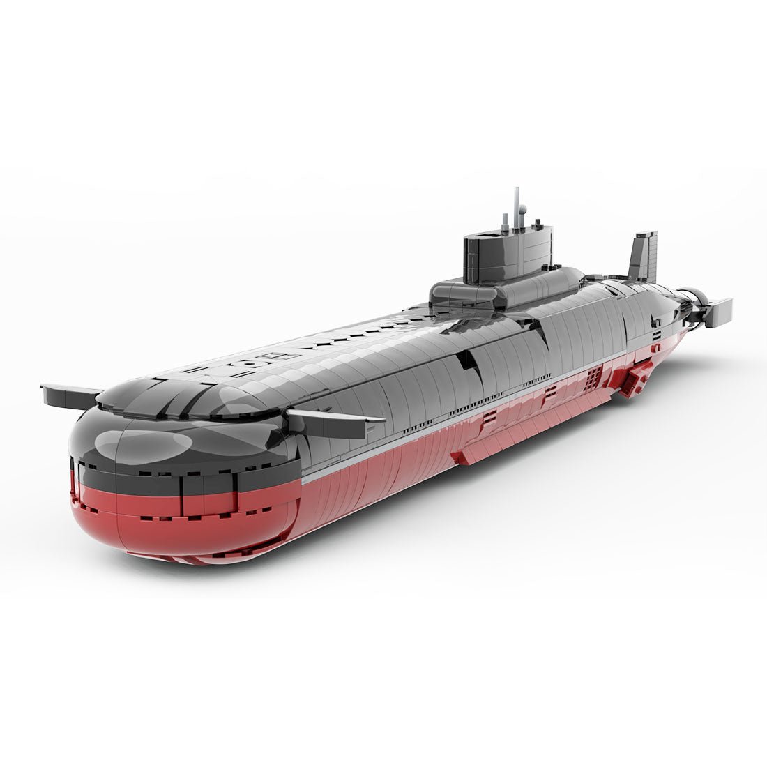 MOC - 193085 1/260 Scale Typhoon - Class Nuclear Submarine Building Blocks - LesDiy - Building Blocks