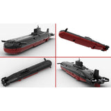 MOC - 193085 1/260 Scale Typhoon - Class Nuclear Submarine Building Blocks - LesDiy - Building Blocks