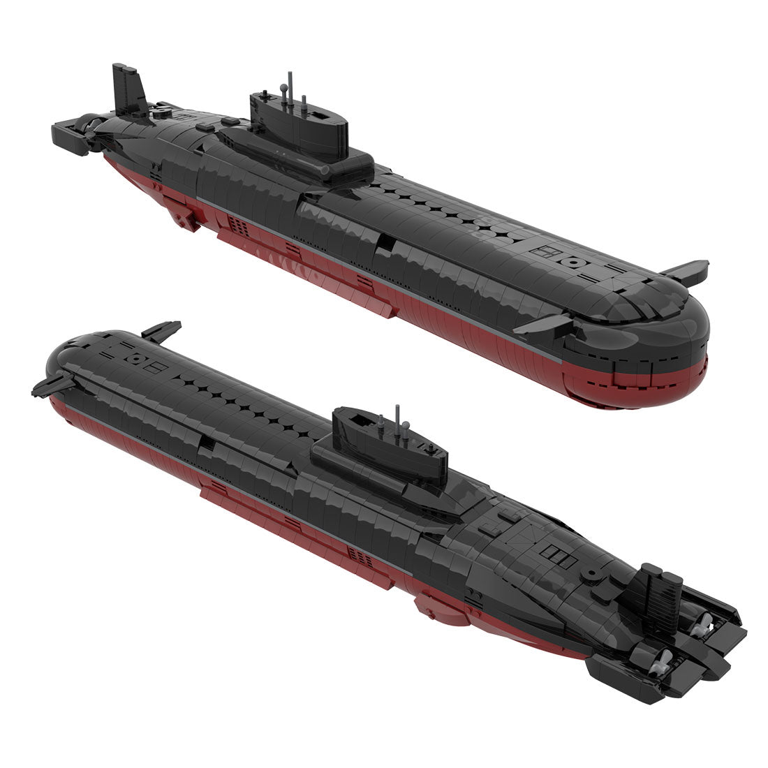 MOC - 193085 1/260 Scale Typhoon - Class Nuclear Submarine Building Blocks - LesDiy - Building Blocks