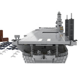 MOC - 193317 WWII Aircraft Carrier Intrepid Building Blocks - LesDiy - 