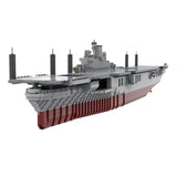 MOC - 193317 WWII Aircraft Carrier Intrepid Building Blocks - LesDiy - 