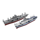 MOC - 193317 WWII Aircraft Carrier Intrepid Building Blocks - LesDiy - 