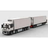 MOC-193350 Refrigerated Truck & Full Trailer Building Blocks-LesDiy-MOC-