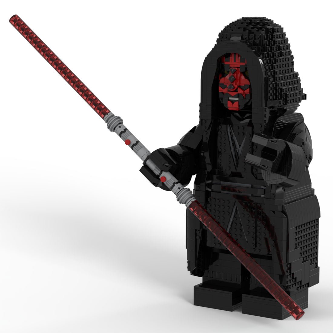 MOC - 194492 Darth Maul Megafigure Building Blocks - LesDiy - 