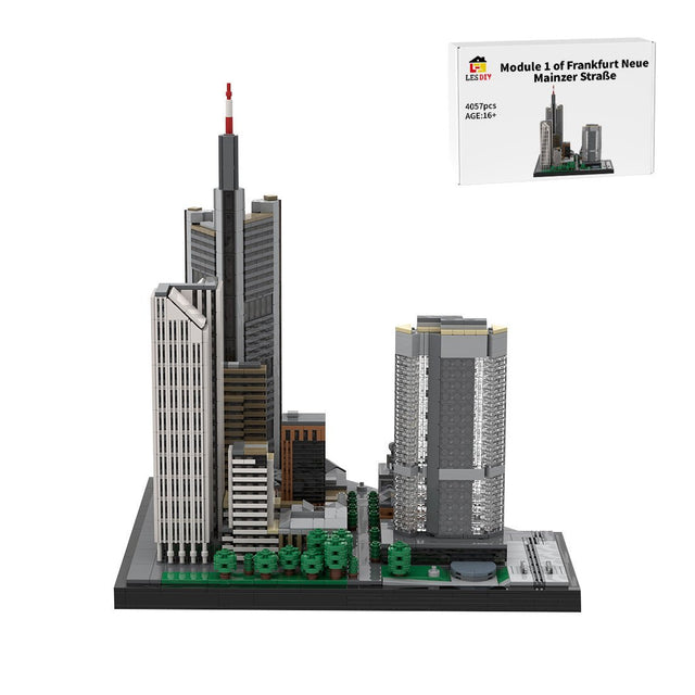 MOC - 194840 Frankfurt Neue Mainzer Straße skyscrapers part 2 - LesDiy - 