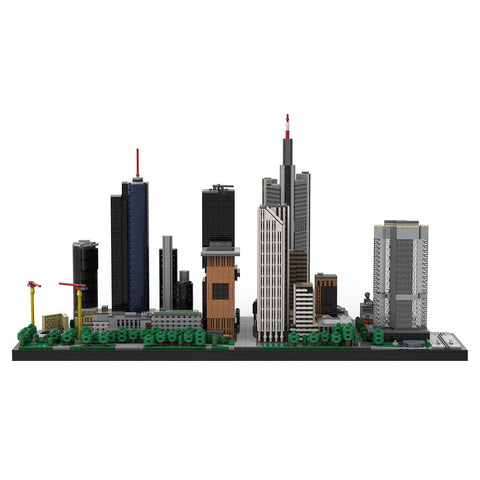 MOC - 194842 Bundle deal: Frankfurt Neue Mainzer Straße skyscrapers part 1 and part 2 - LesDiy - 