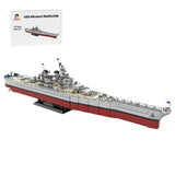 MOC - 196414 U.S Missouri BB - 63 Building Blocks - LesDiy - 