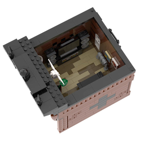 MOC - 197722 Gothic Town House Building Blocks - LesDiy - 