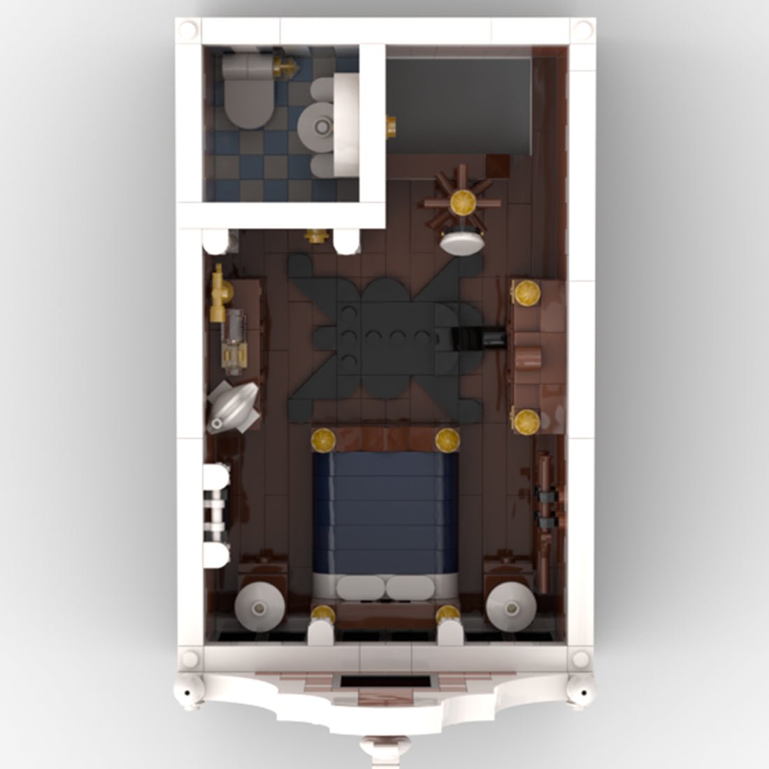 MOC - 197879 Colonial Goods Store & Old Bakery Building Blocks - LesDiy - MOC