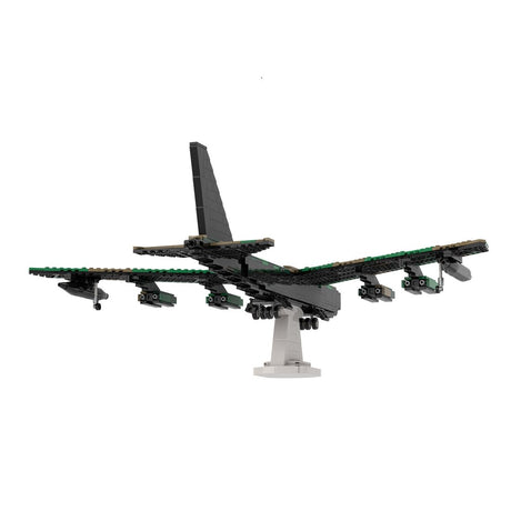 MOC-198083 Boeing B-52D Stratofortress Southeast Asia Camouflage Building Blocks-LesDiy-MOC-