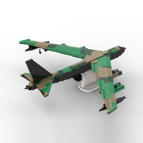 MOC-198083 Boeing B-52D Stratofortress Southeast Asia Camouflage Building Blocks-LesDiy-MOC-