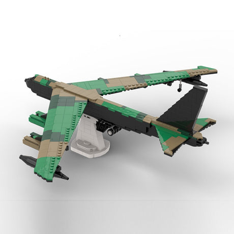 MOC-198083 Boeing B-52D Stratofortress Southeast Asia Camouflage Building Blocks-LesDiy-MOC-