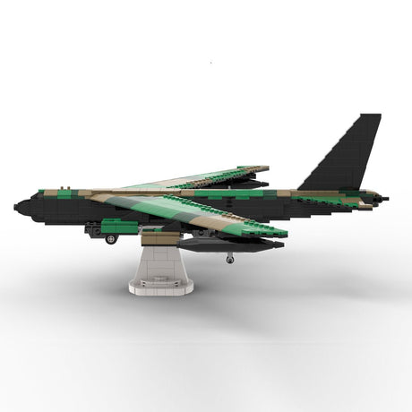 MOC-198083 Boeing B-52D Stratofortress Southeast Asia Camouflage Building Blocks-LesDiy-MOC-