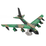 MOC-198083 Boeing B-52D Stratofortress Southeast Asia Camouflage Building Blocks-LesDiy-MOC-