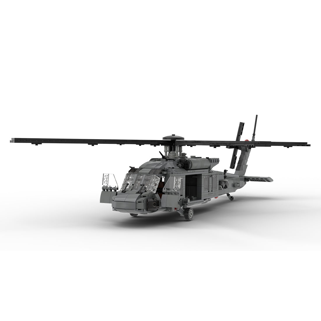 MOC - 198409 Skosky UH - 60 BLACK HAWK Building Blocks - LesDiy - building blocks