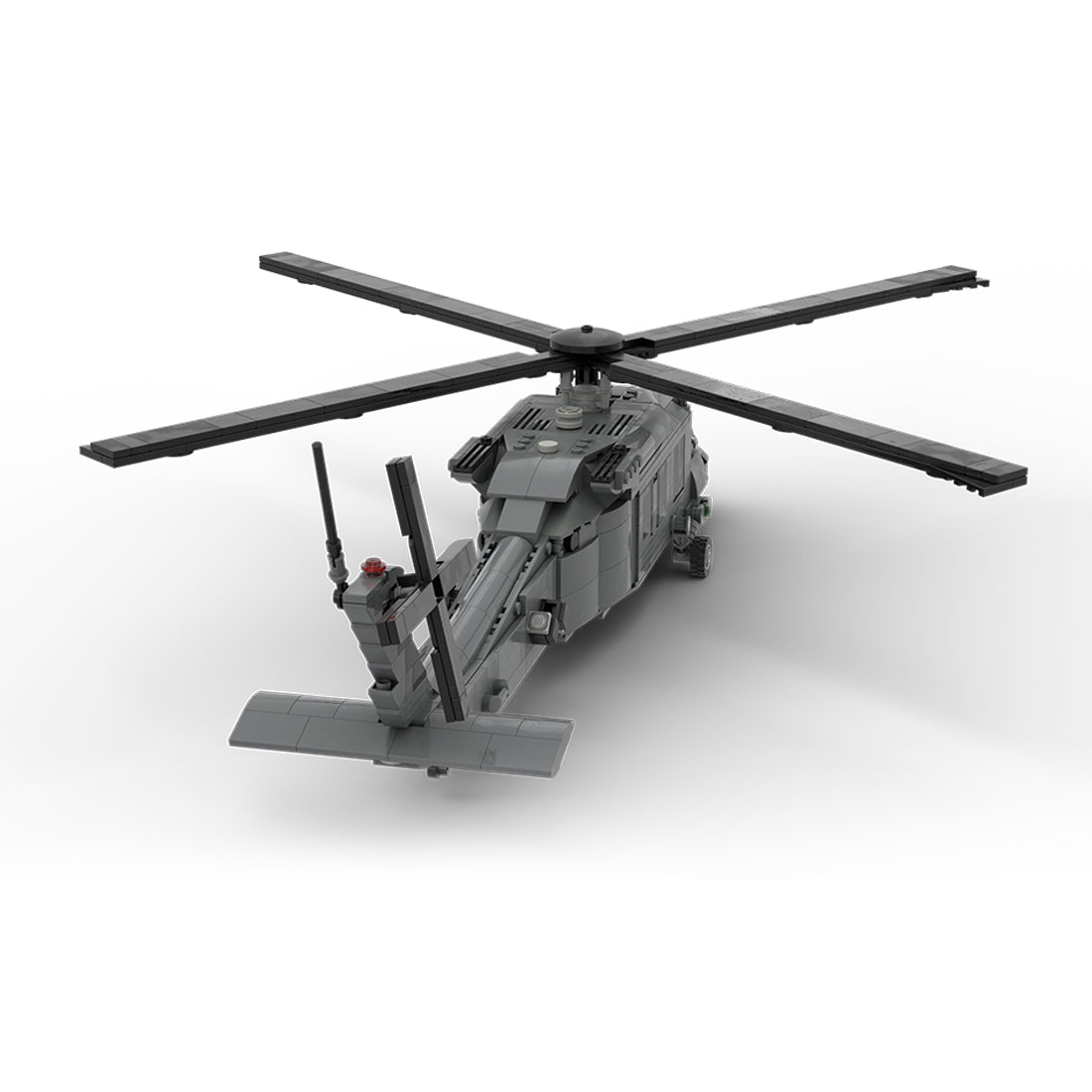 MOC - 198409 Skosky UH - 60 BLACK HAWK Building Blocks - LesDiy - building blocks
