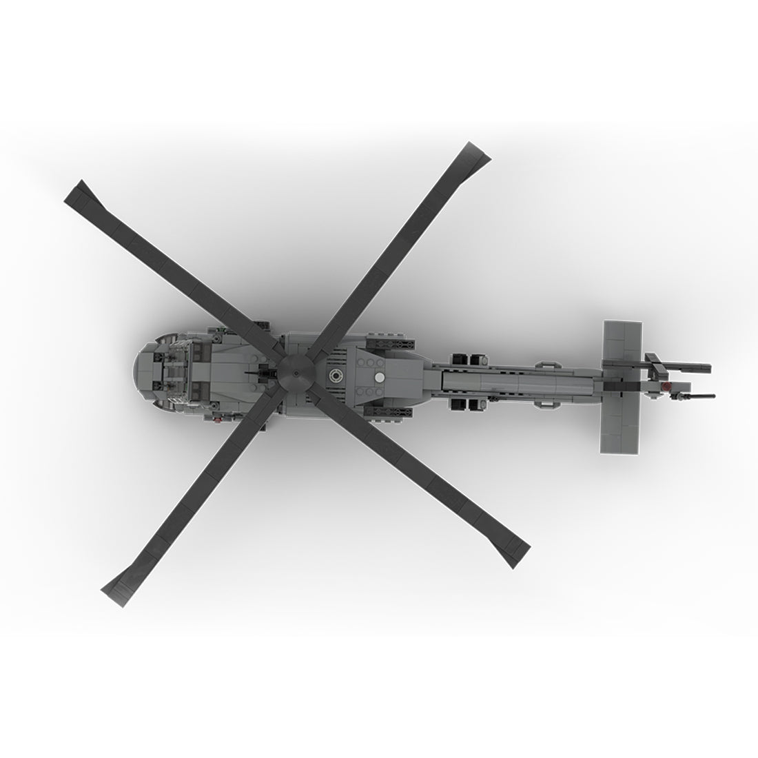 MOC - 198409 Skosky UH - 60 BLACK HAWK Building Blocks - LesDiy - building blocks