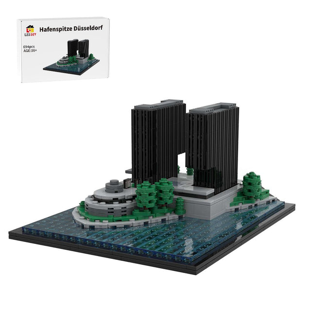 MOC - 199227 Johanneskirche, Darmstadt, Germany Building Blocks - LesDiy - 