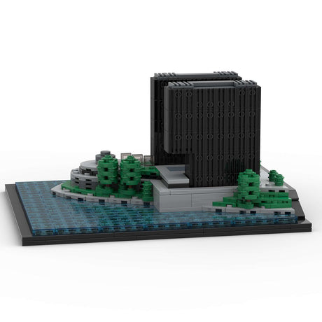 MOC - 199227 Johanneskirche, Darmstadt, Germany Building Blocks - LesDiy - 