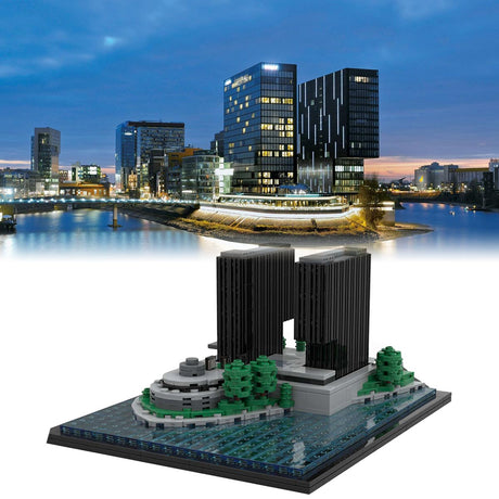 MOC - 199227 Johanneskirche, Darmstadt, Germany Building Blocks - LesDiy - 