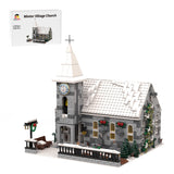 MOC - 199733 Winter Village Church Building Blocks - LesDiy - building blocks