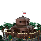 MOC - 200180 Treasure Island: The Stockade Buiding Blocks - LesDiy - Building Blocks