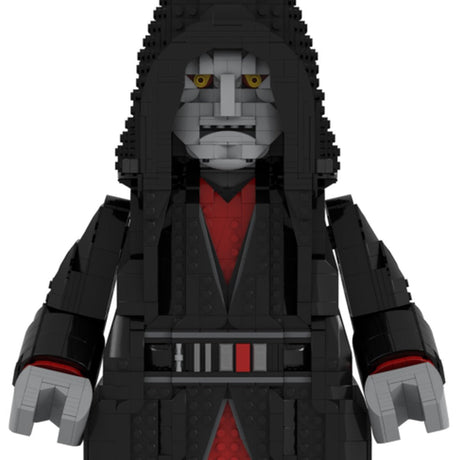 MOC - 200404 Emperor Palpatine Megafigure - The Rise of Skywalker version Building Blocks - LesDiy - 