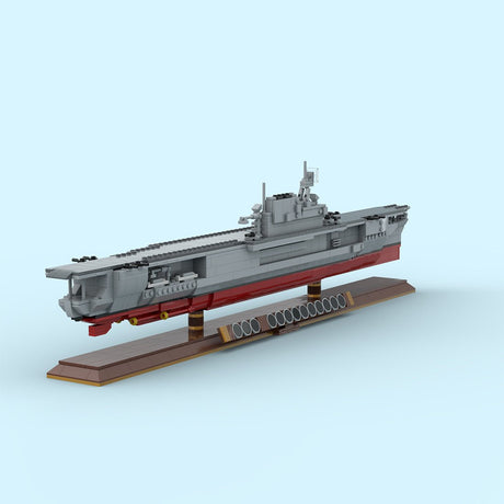 MOC - 200533 USS Enterprise CV - 6 Building Blocks - LesDiy - Building Blocks