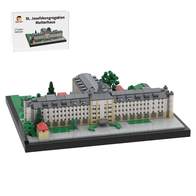 MOC - 200700 St. Josefskongregation Mutterhaus, Ursberg, Germany Building Blocks - LesDiy - 