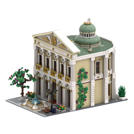 MOC - 201245 Medieval Opera House Building Blocks - LesDiy - building blocks