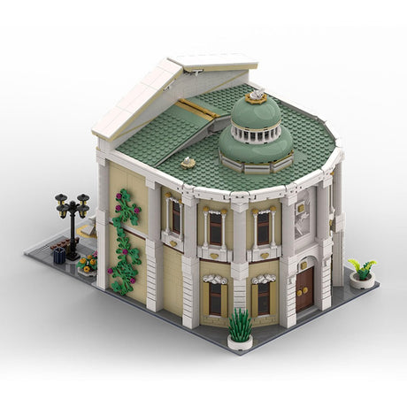 MOC - 201245 Medieval Opera House Building Blocks - LesDiy - building blocks