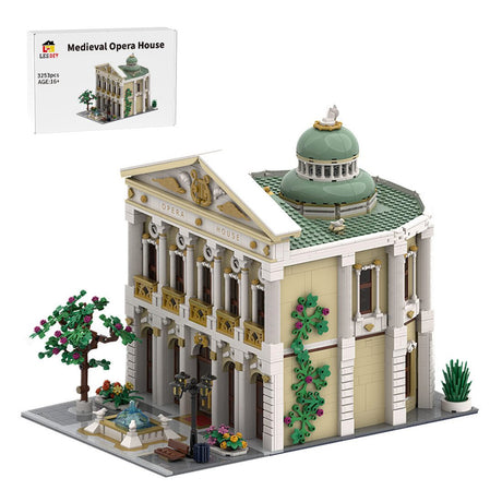 MOC - 201245 Medieval Opera House Building Blocks - LesDiy - building blocks