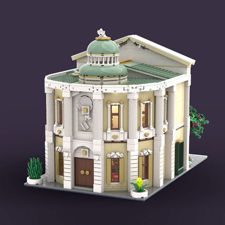 MOC - 201245 Medieval Opera House Building Blocks - LesDiy - building blocks