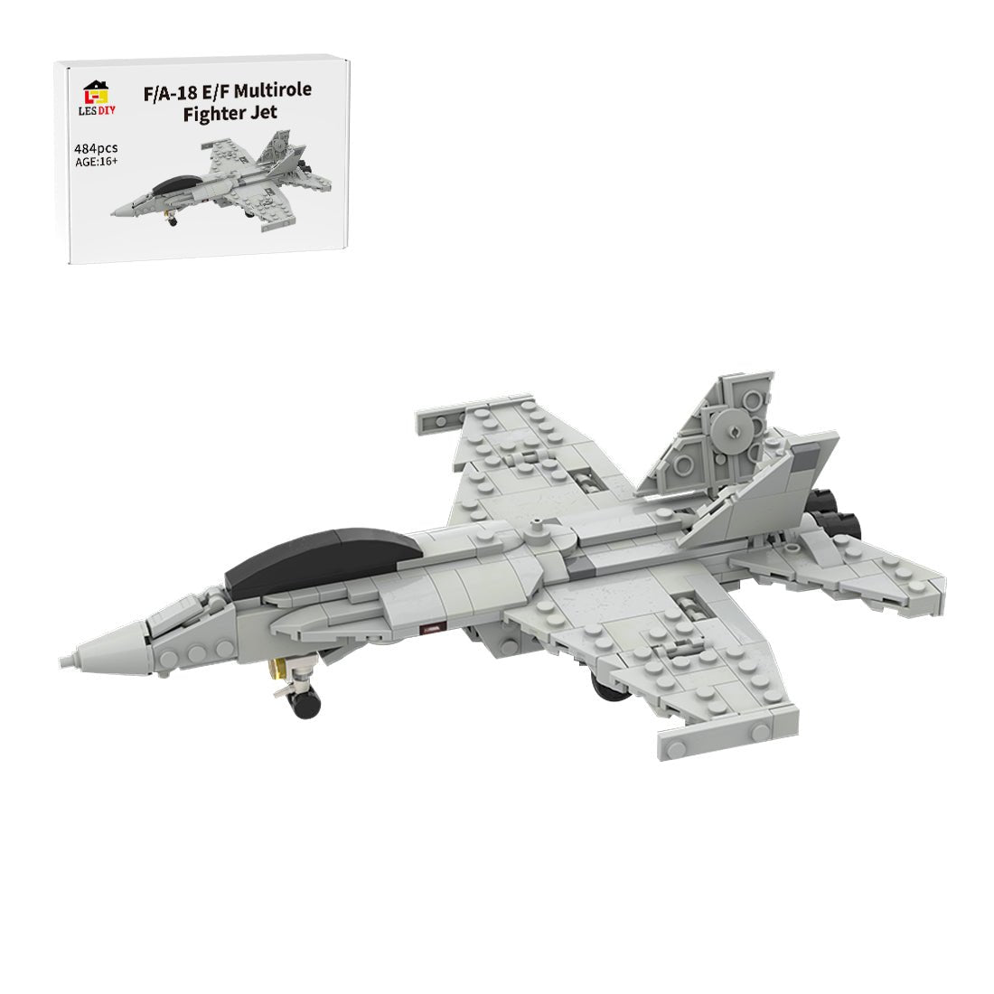 MOC-201515 Boeing | F/A-18 E/F Super Hornet - 1:70 Scale Building