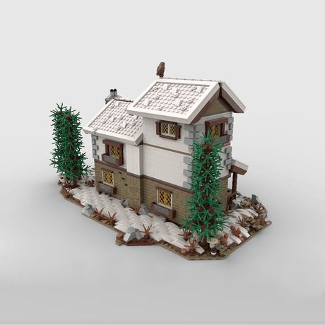 MOC - 201818 Family Cottage Building Blocks - LesDiy - Building Blocks